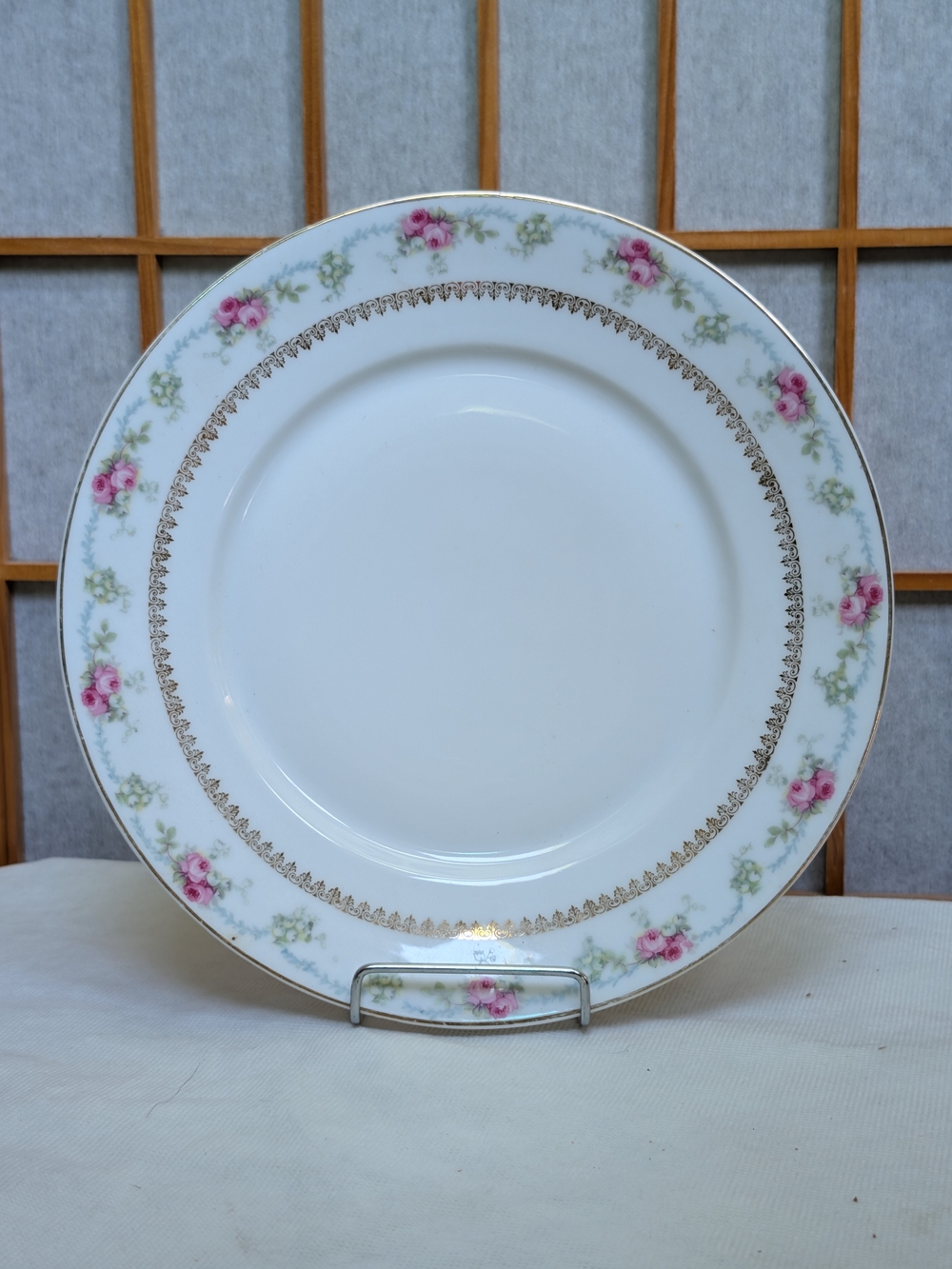 Antique Z S & Co Bavaria Dinner Plates "Empire" Pattern ZSC18 9 7/8"